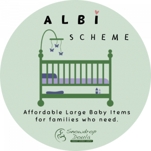 ALBI scheme - affordable baby items for families who need