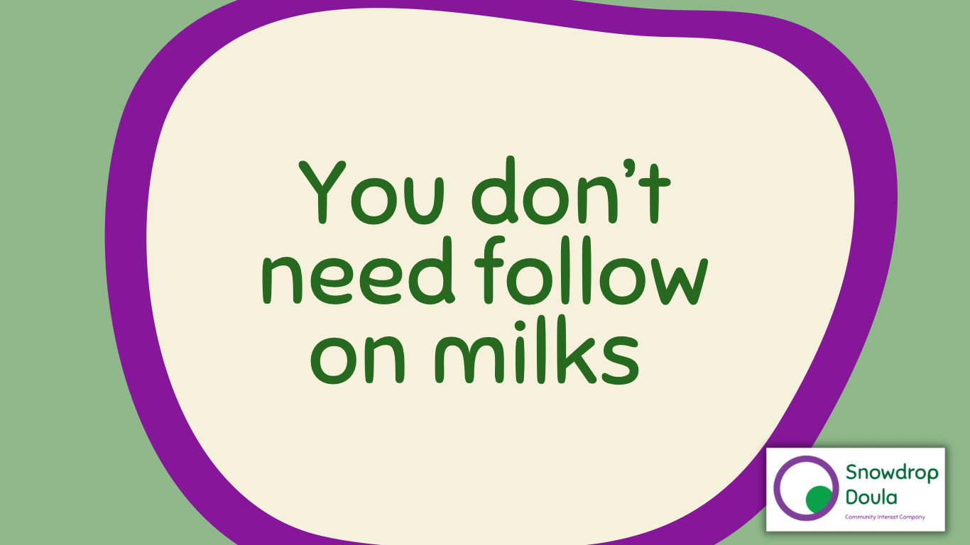 Do I need to use follow on milk? Which formula milk is best?